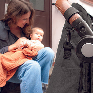 Clips zur Aufhängung am Kinderwagen oder Buggy